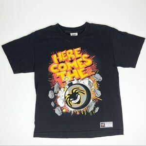 WWE Kofi Kingston Here Comes the Boom Tee Youth Large